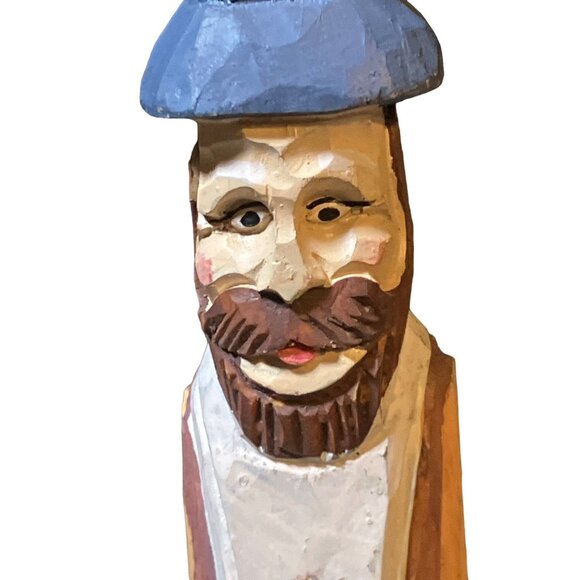 Thanksgiving Pilgrim Figurines Thin Holiday Figures - Picture 4 of 12